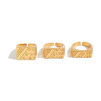 Sleek Geometric Ring