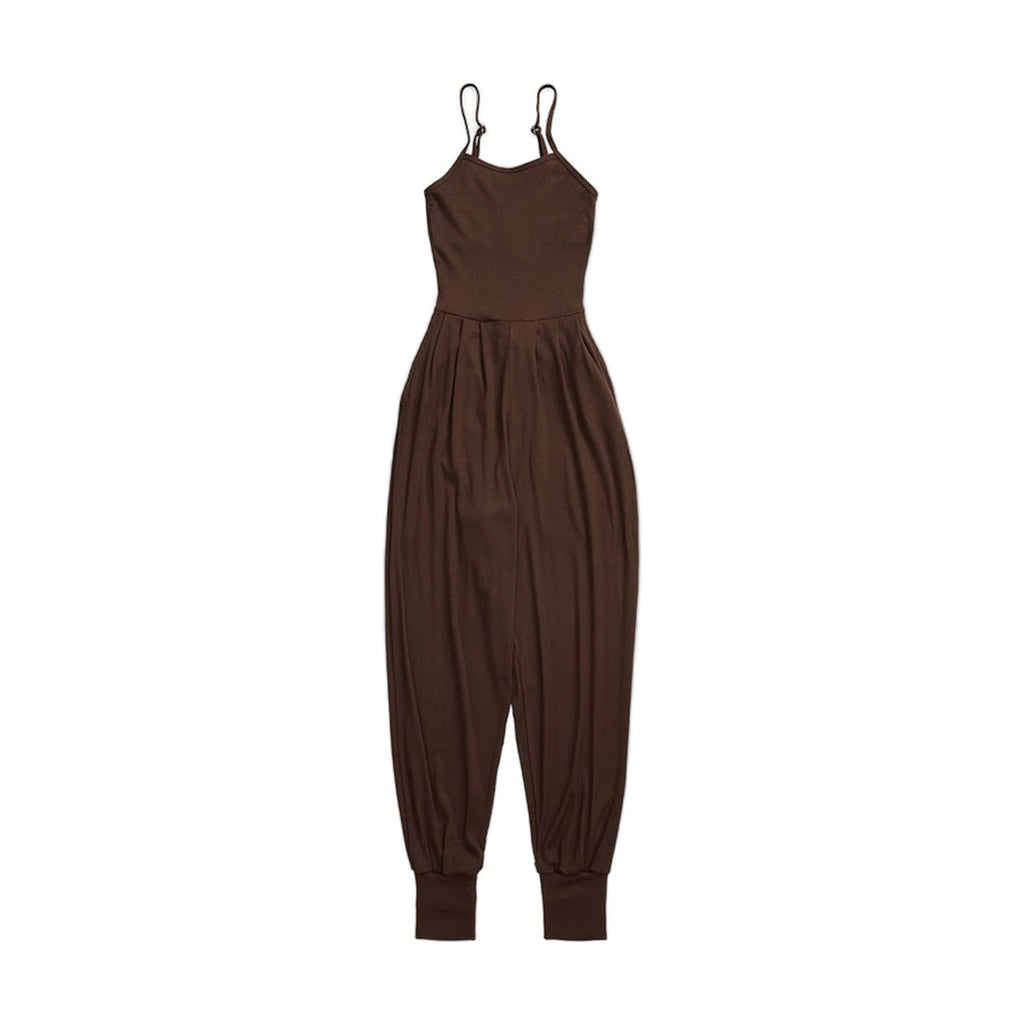 Sling Vest Type Step-on Pilates Jumpsuit