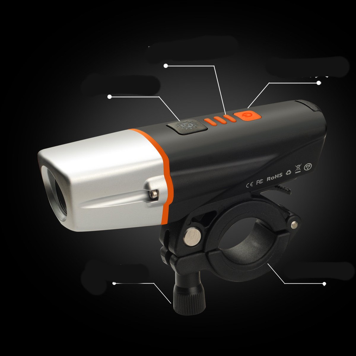 Smart Light Sensor Bike Light