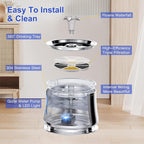 Smart Silent Automatic Pet Water Fountain