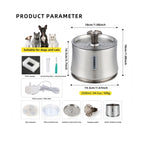 Smart Silent Automatic Pet Water Fountain