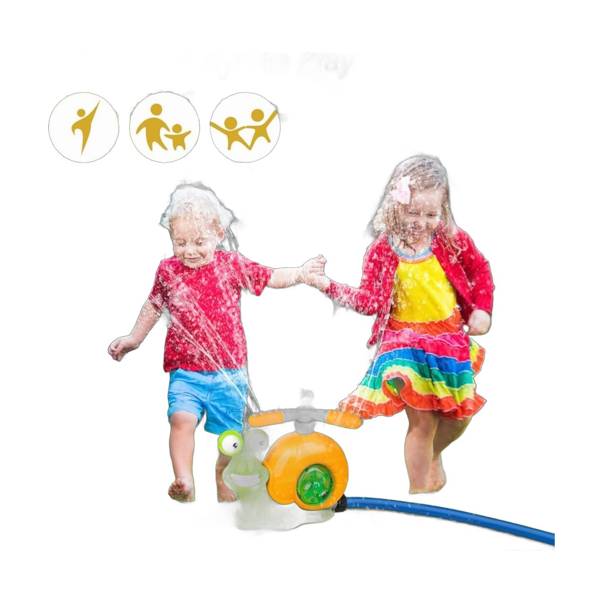 Snail Baseball Water Sprinkler