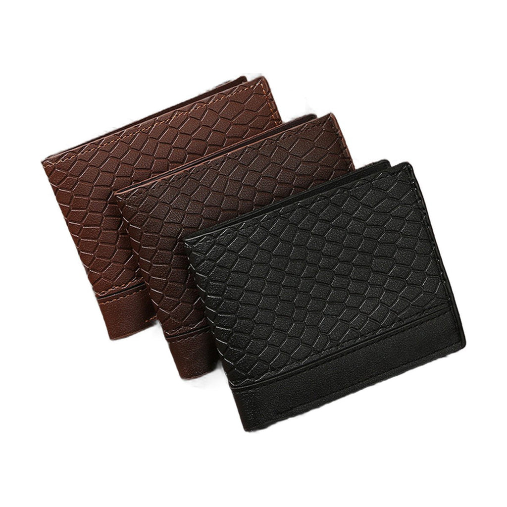 Snakeskin Pattern Short Wallet