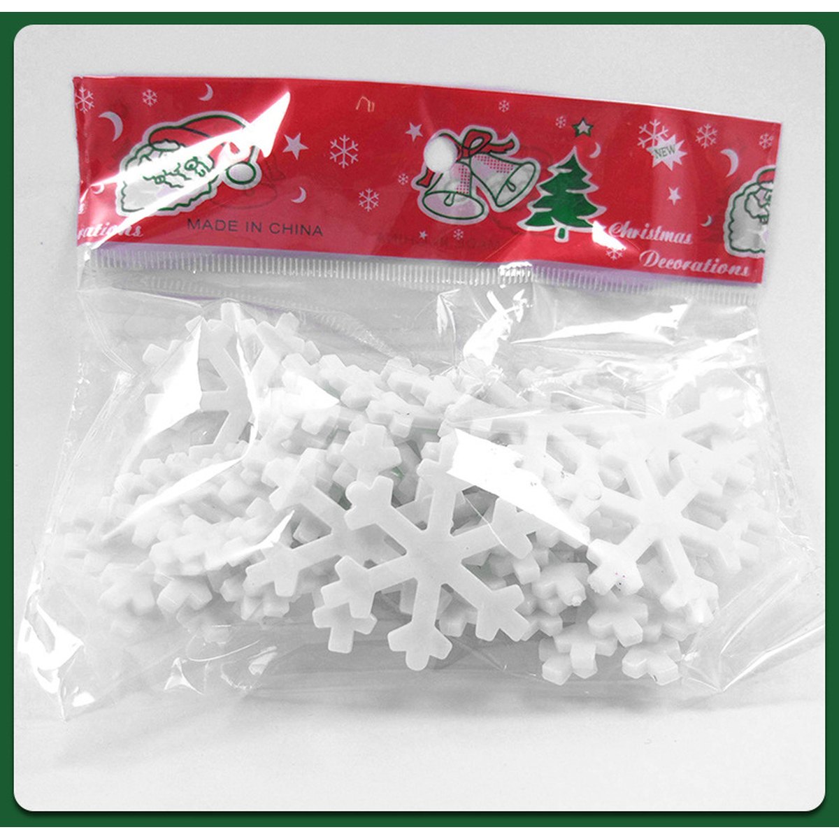 Snowflake Window Stickers 12 Pieces