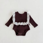 Solid Triangle Baby Bodysuit