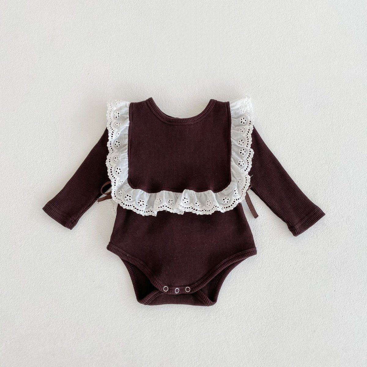 Solid Triangle Baby Bodysuit