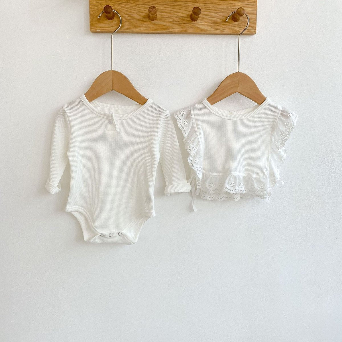 Solid Triangle Baby Bodysuit