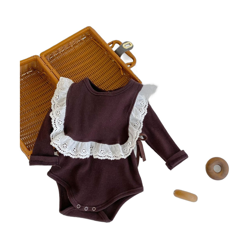 Solid Triangle Baby Bodysuit