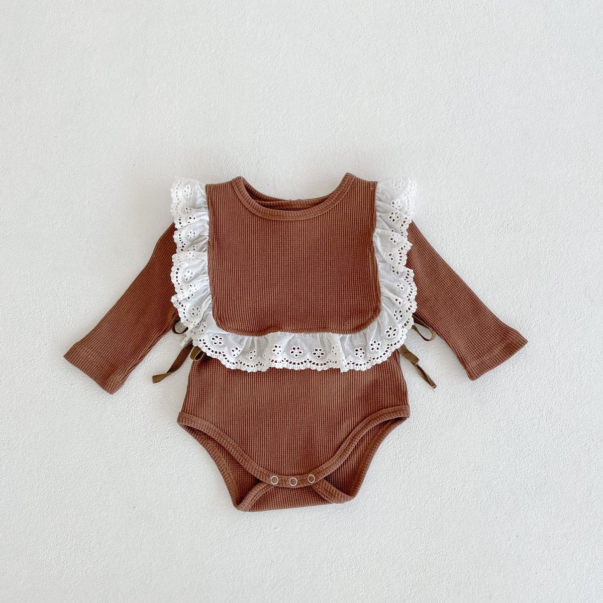 Solid Triangle Baby Bodysuit