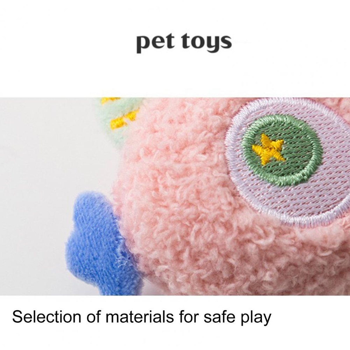 Sounding Dog Toy Cartoon Shape Padded Soft
