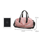 Sports Gym Bag Wet Dry Shoes