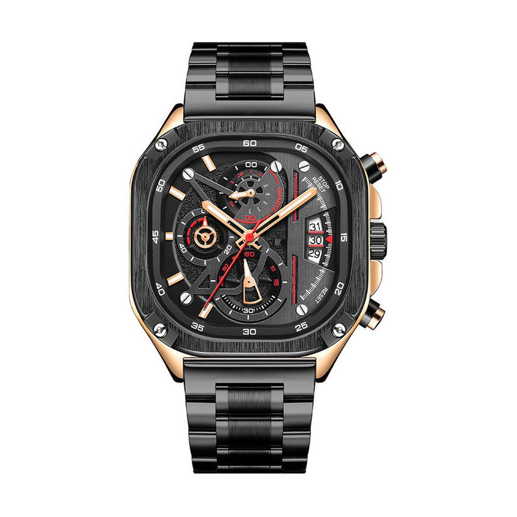 Square Watch Timing Luminous Calendar