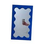 Square Wave Pattern Vanity Mirror Wall Entryway