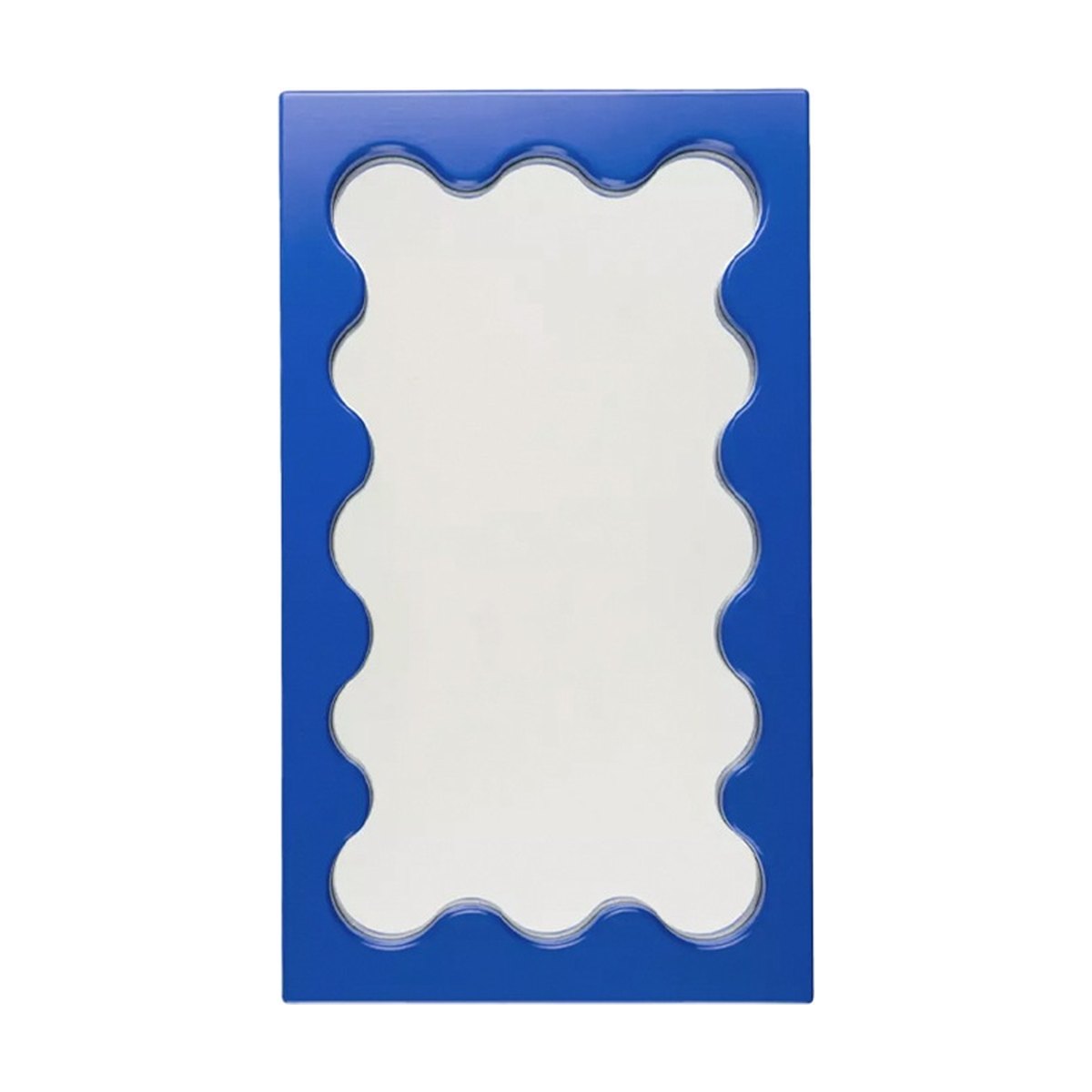 Square Wave Pattern Vanity Mirror Wall Entryway