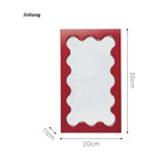 Square Wave Pattern Vanity Mirror Wall Entryway