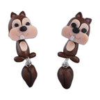 Squirrel Stud Earrings