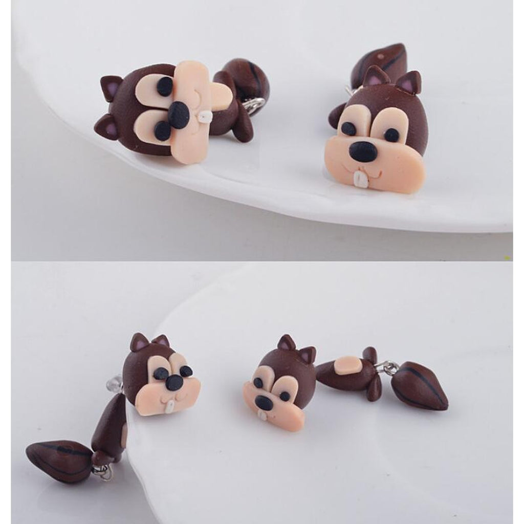 Squirrel Stud Earrings