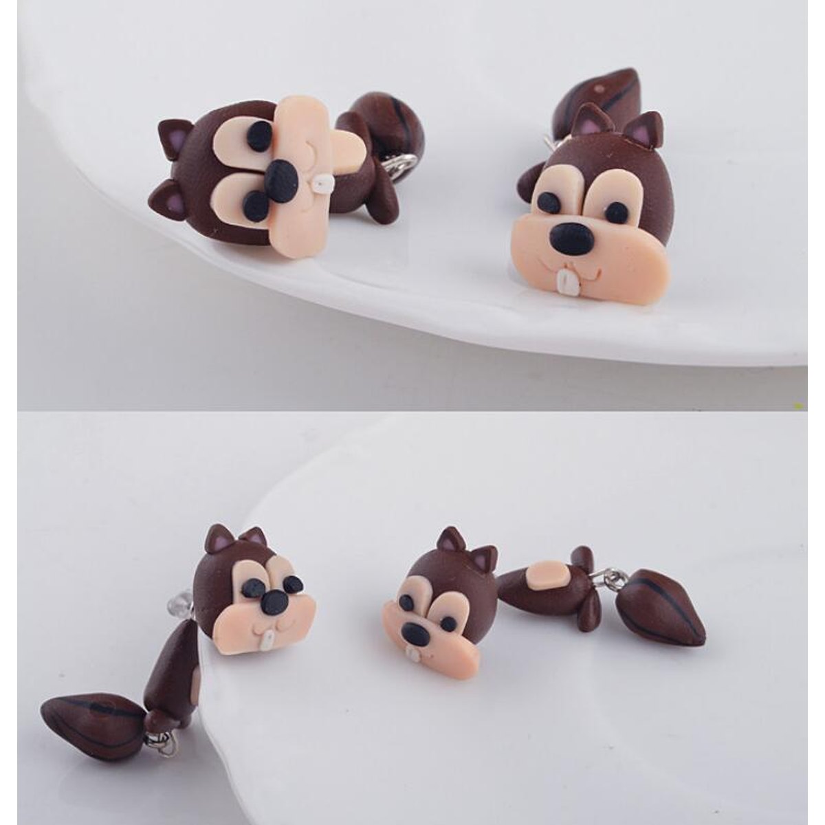 Squirrel Stud Earrings