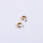 Stacked Exaggerated Hoop Earrings