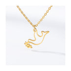 Stainless Steel Bird Necklace