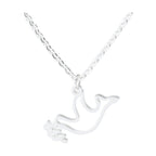 Stainless Steel Bird Necklace