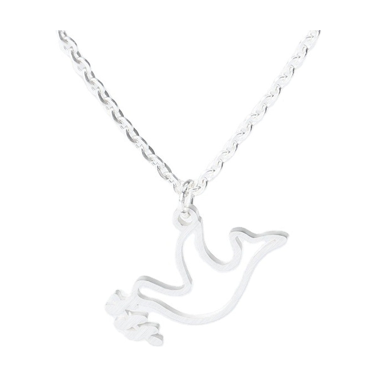 Stainless Steel Bird Necklace