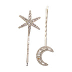 Star & Moon Hair Clips