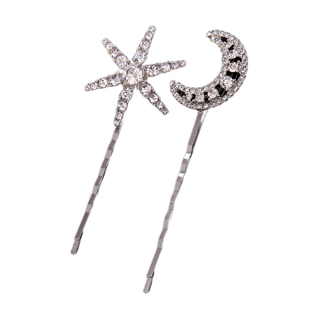 Star & Moon Hair Clips