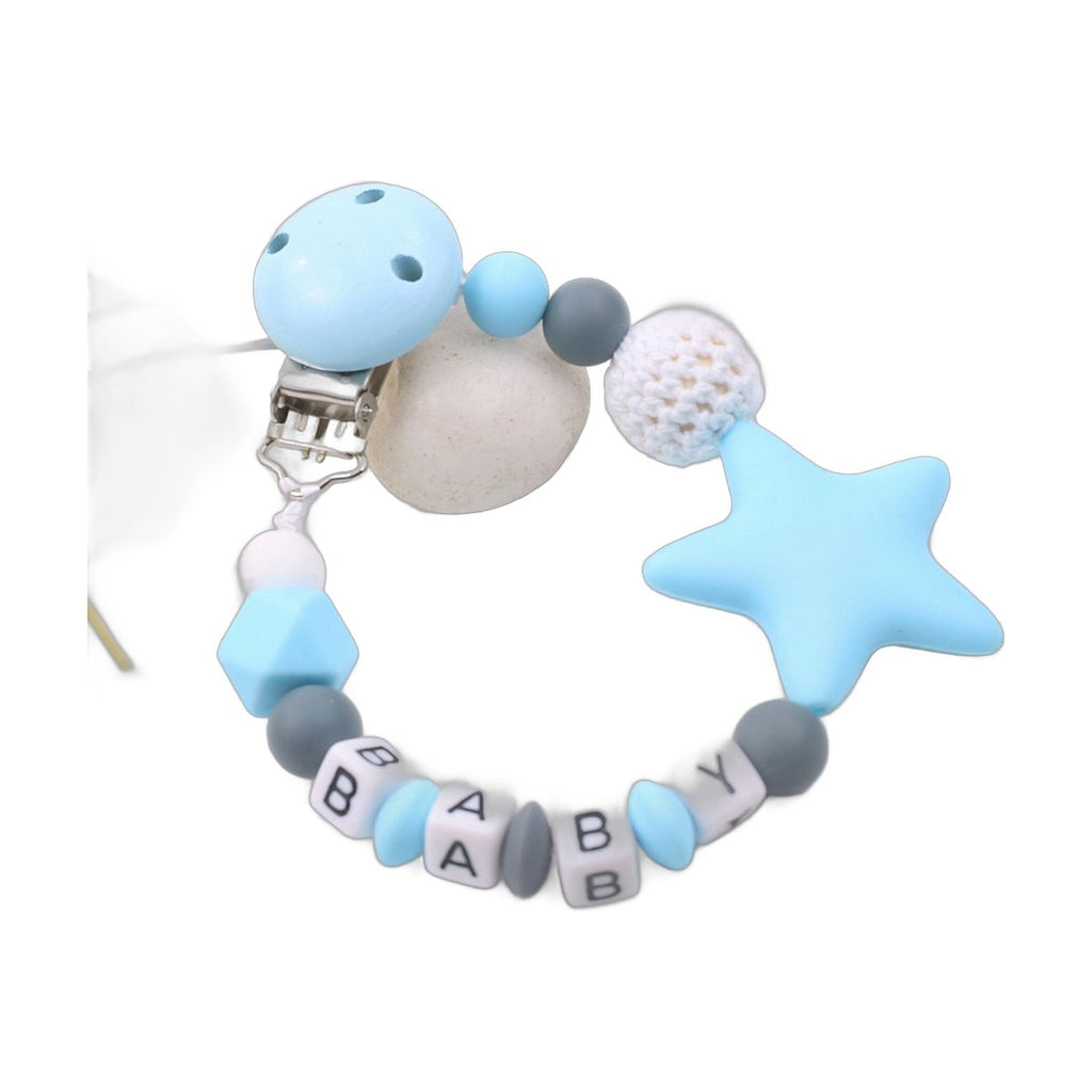 Star Silicone Pacifier Chain
