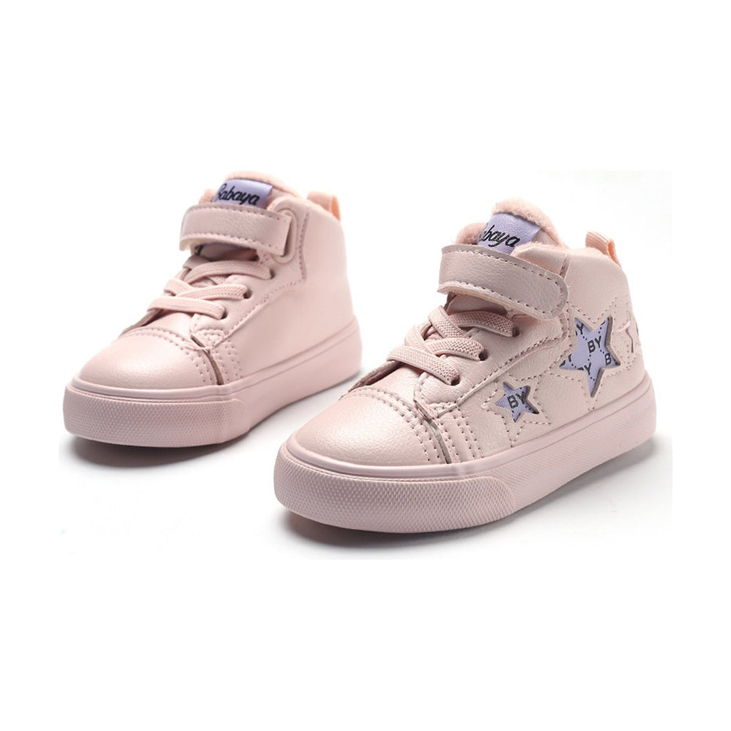 Stars Toddler Shoes Warm Cotton Sneakers