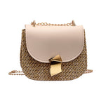 Straw Crossbody Bag
