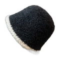Striped Plush Bucket Hat