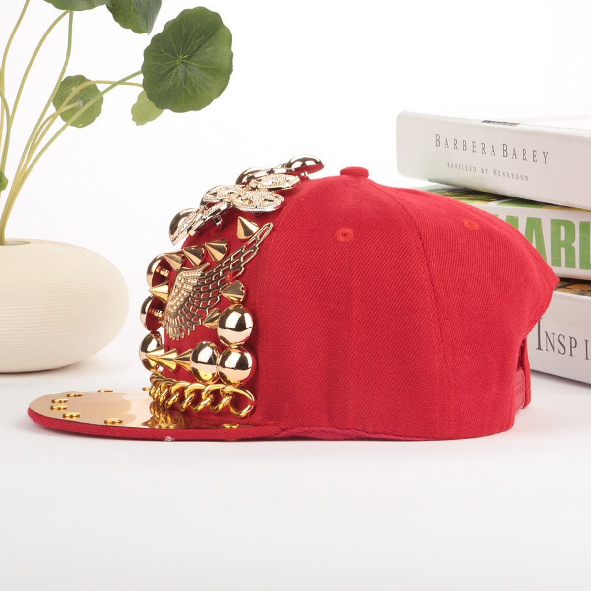Studded Wings Baseball Cap
