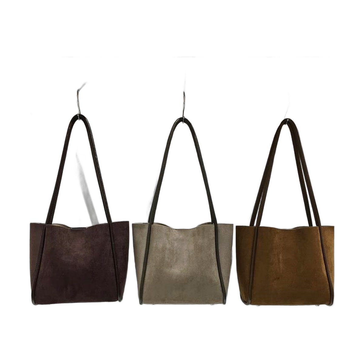 Suede Tote Bag Casual Shoulder