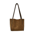 Suede Tote Bag Casual Shoulder