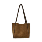 Suede Tote Bag Casual Shoulder