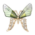 Sweet Rhinestone Brooch Butterfly Insect