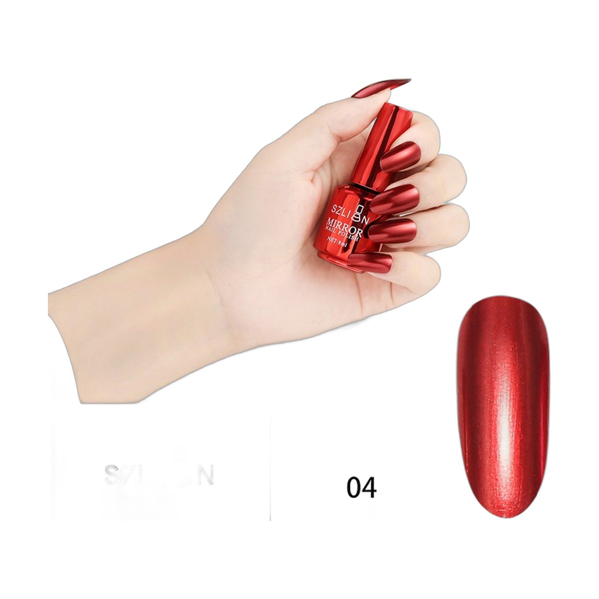 SZLIEN Chrome Nail Polish – 15 Shades