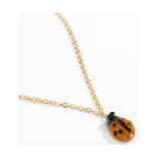 Tag Anklet Metal Thin Chain Glass