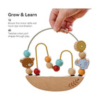Ten-bead Stringing Bead-looping Montessori Early-learning Hands-on Educational