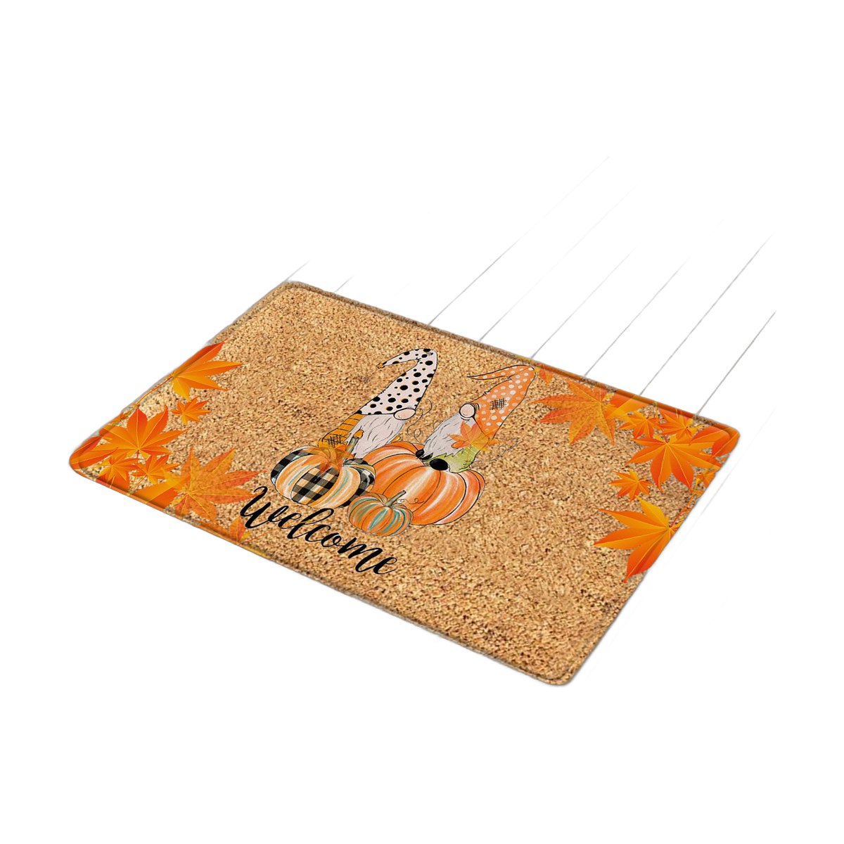 Thanksgiving Day Pumpkin Doormat