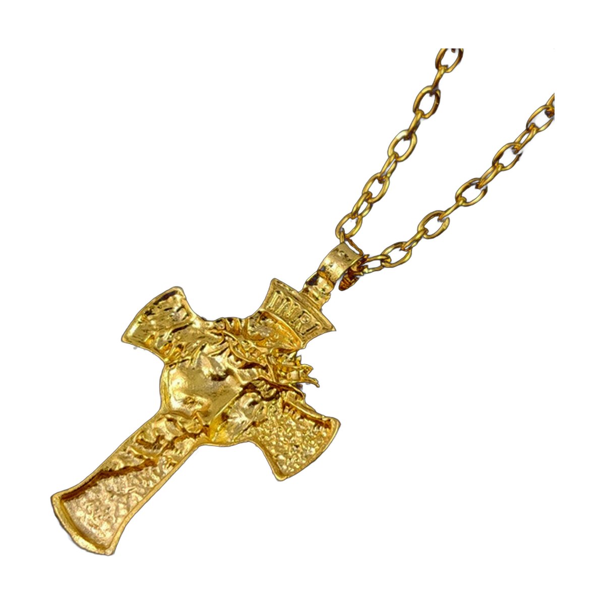 Thorns Jesus Cross Necklace