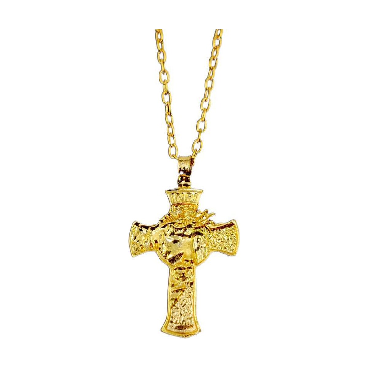 Thorns Jesus Cross Necklace
