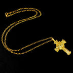 Thorns Jesus Cross Necklace