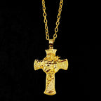 Thorns Jesus Cross Necklace
