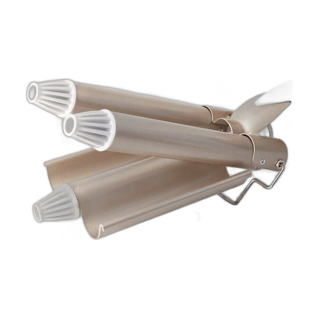 Three-Barrel Curling Iron