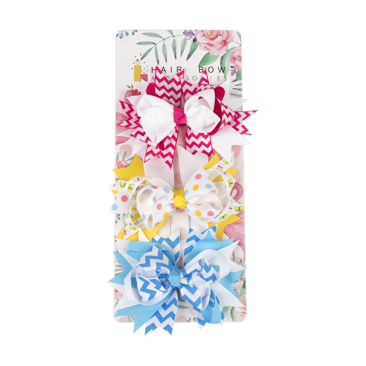 Three-piece Set Children's ' Multi-layer Bow Hair