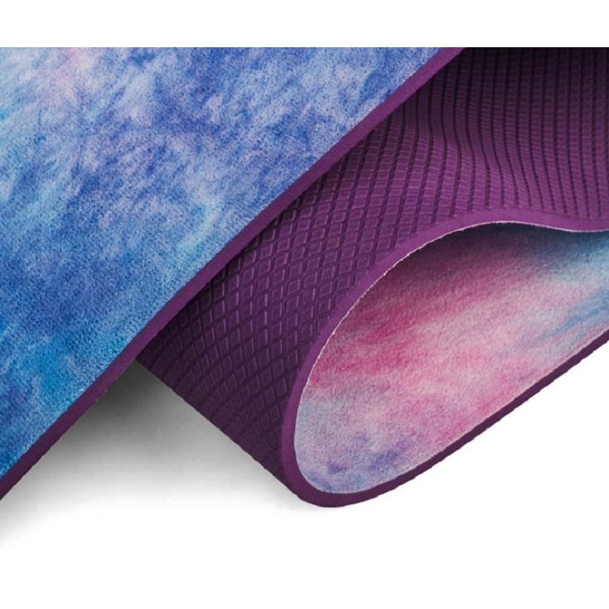 Tie-Dye Natural Rubber Yoga Mat