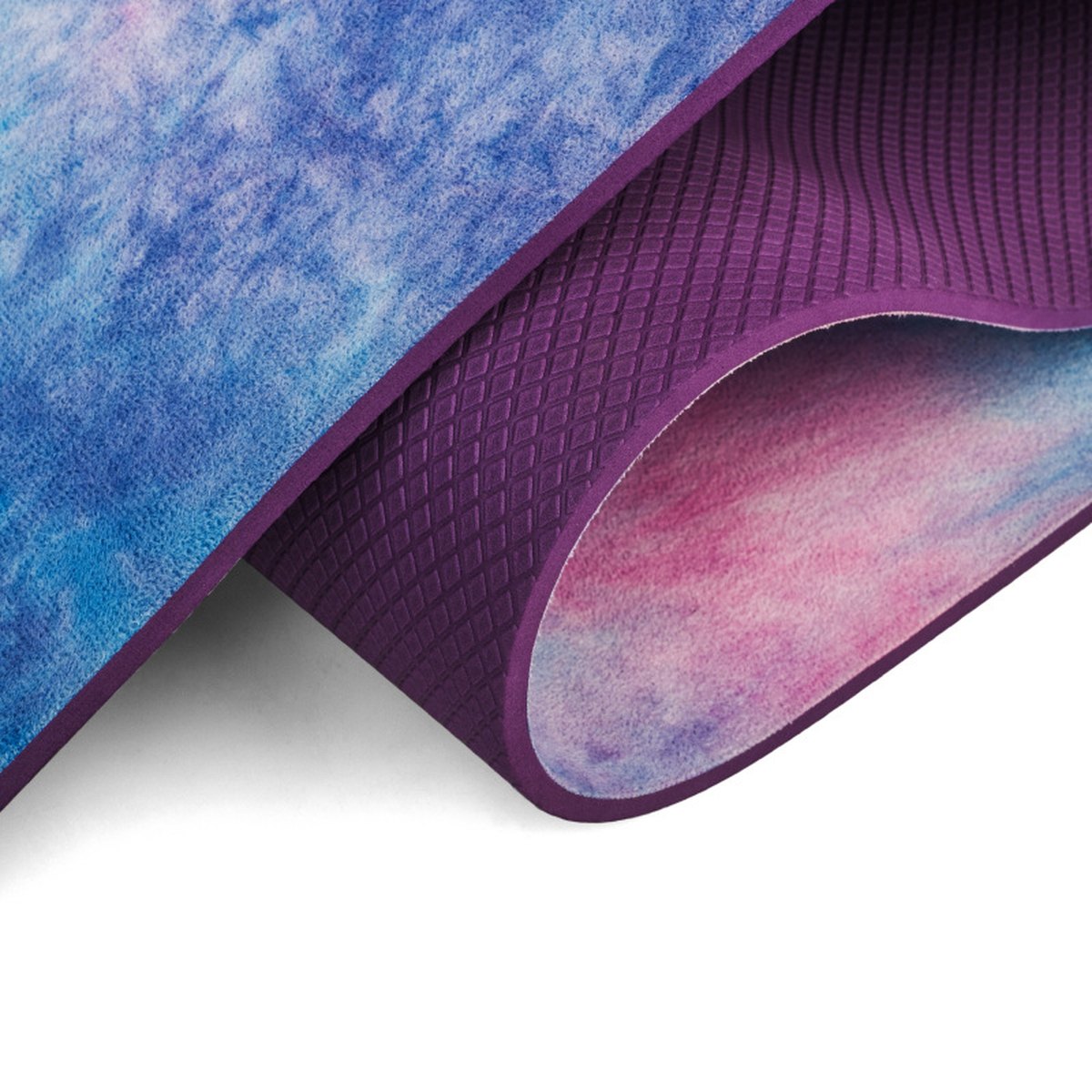 Tie-Dye Natural Rubber Yoga Mat
