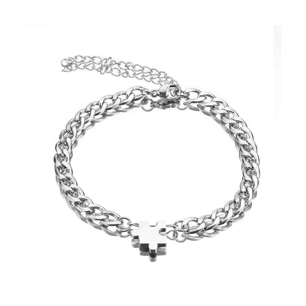 Titanium Steel Bracelet Set